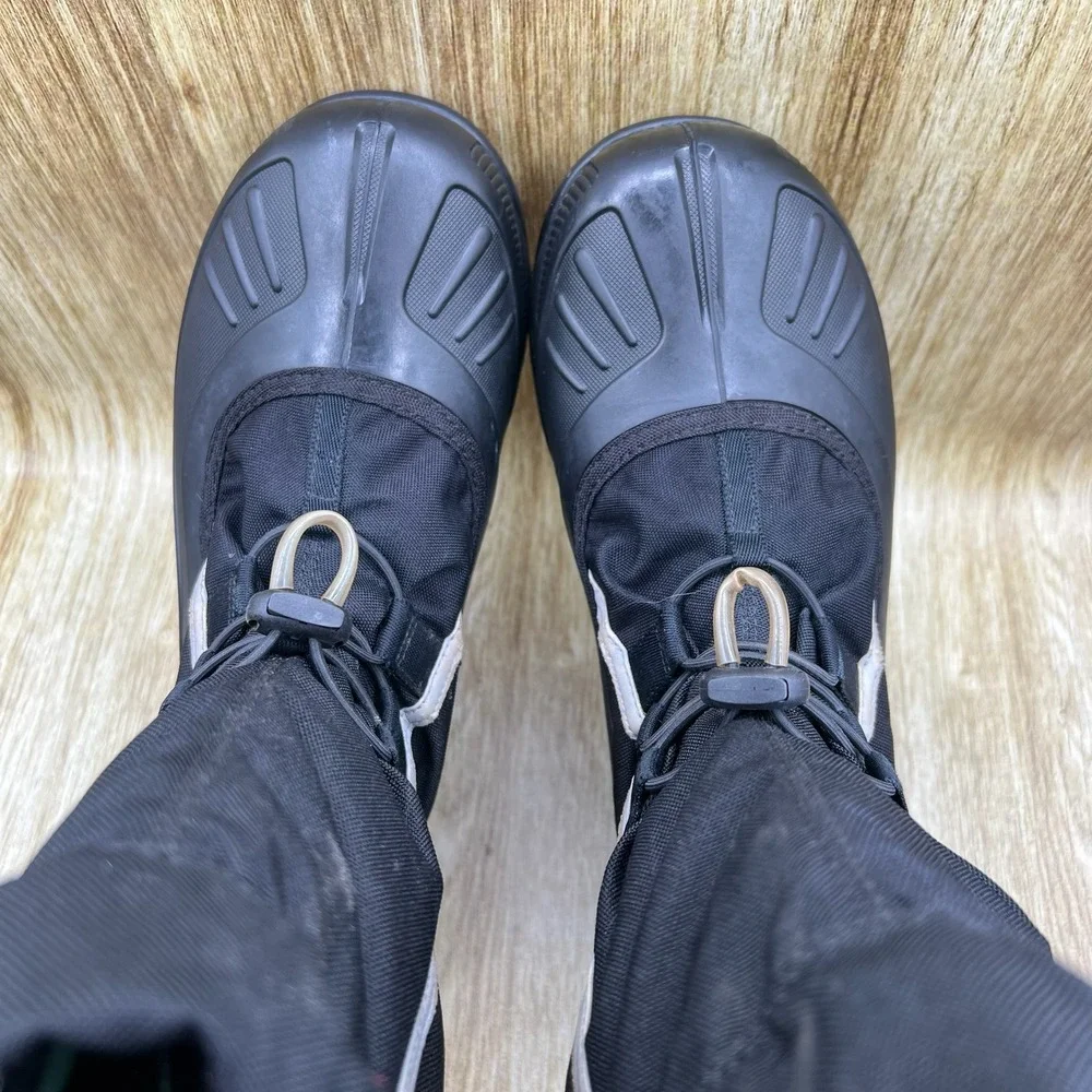 Sorel Alpha Pac Men's Size 8 Black Waterproof Insulated Boots NM1485-010